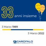 Candeline per noi: 33 anni di attività!